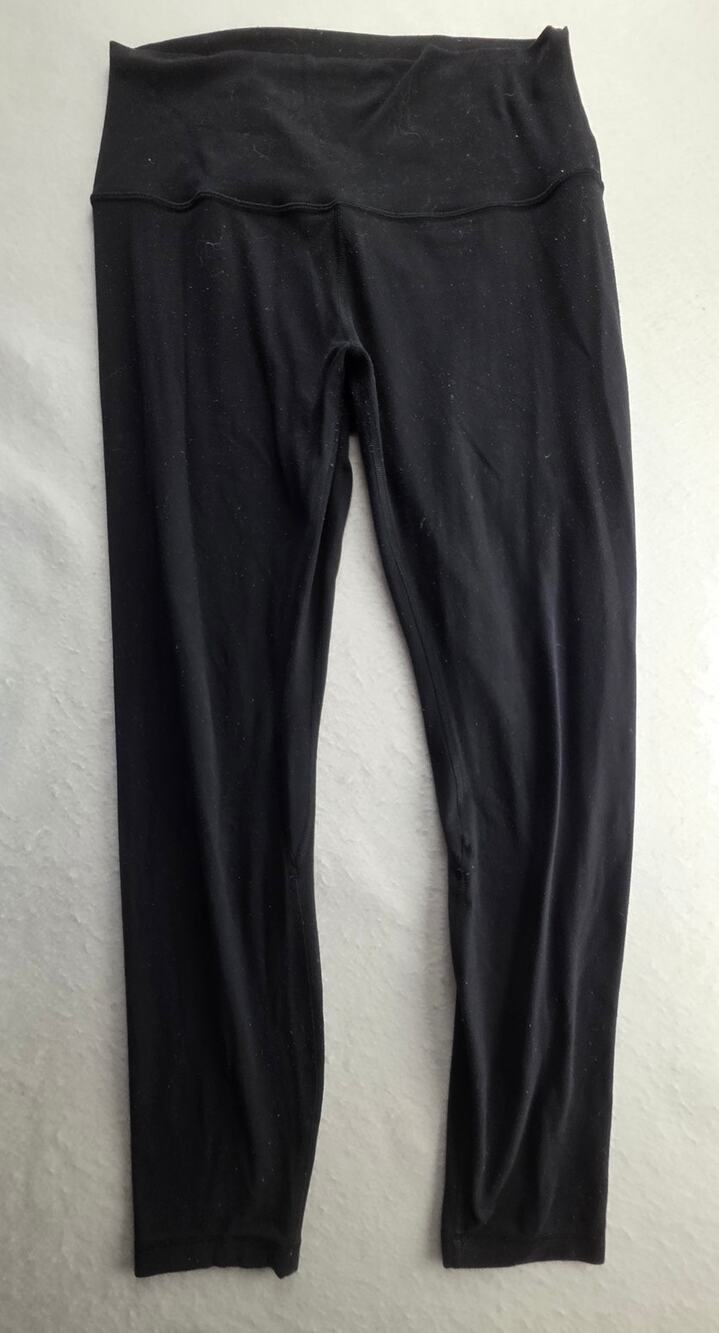 Lululemon Black Full Legging Skinny Size 8